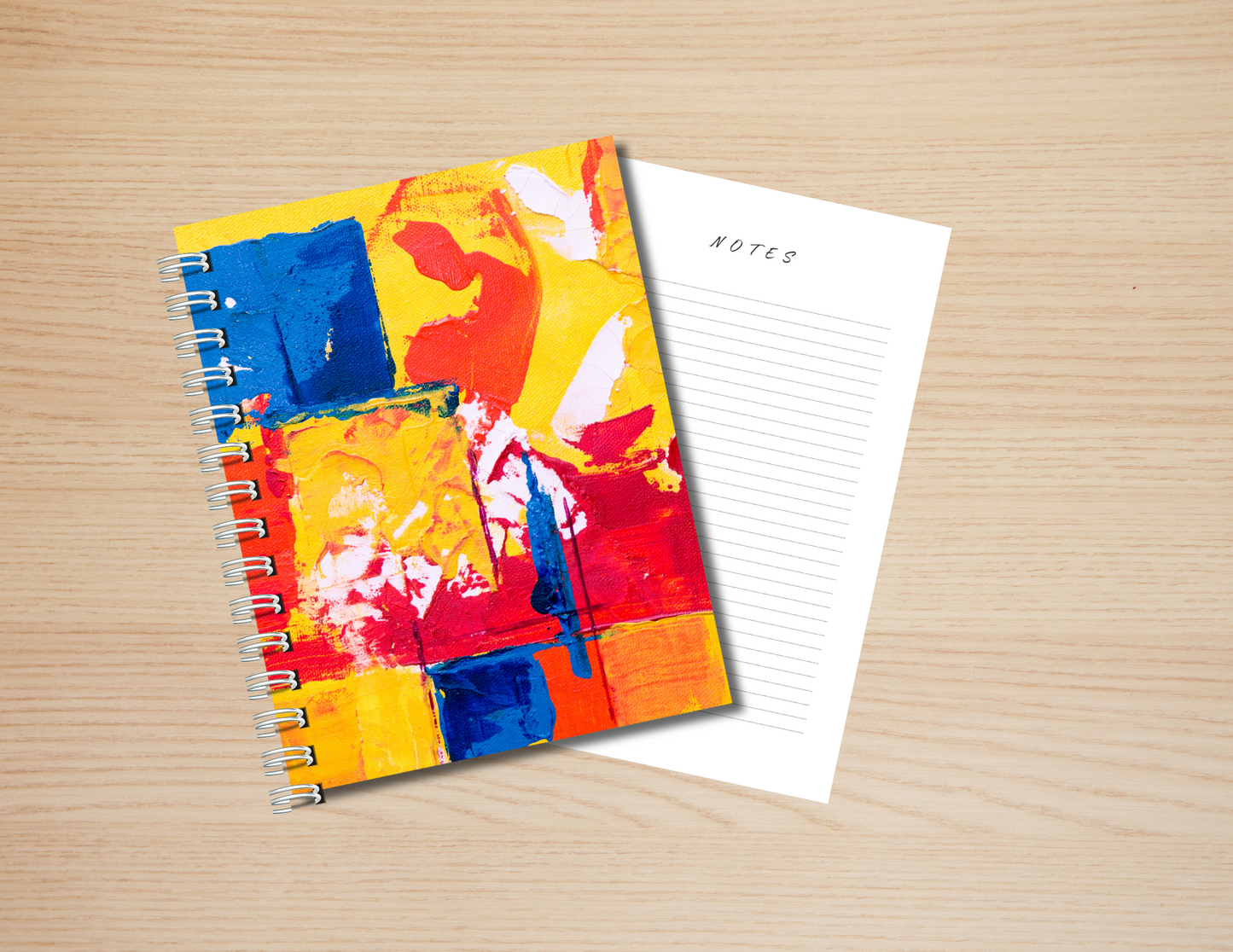 Vibrant Colored Hardcover Notebook