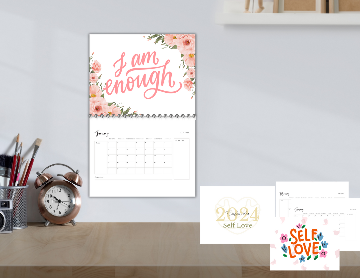 2024 Handmade Self Love Calendar