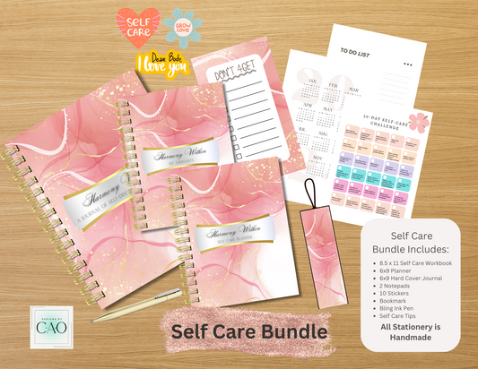 Harmony Within Self Care Journal Bundle