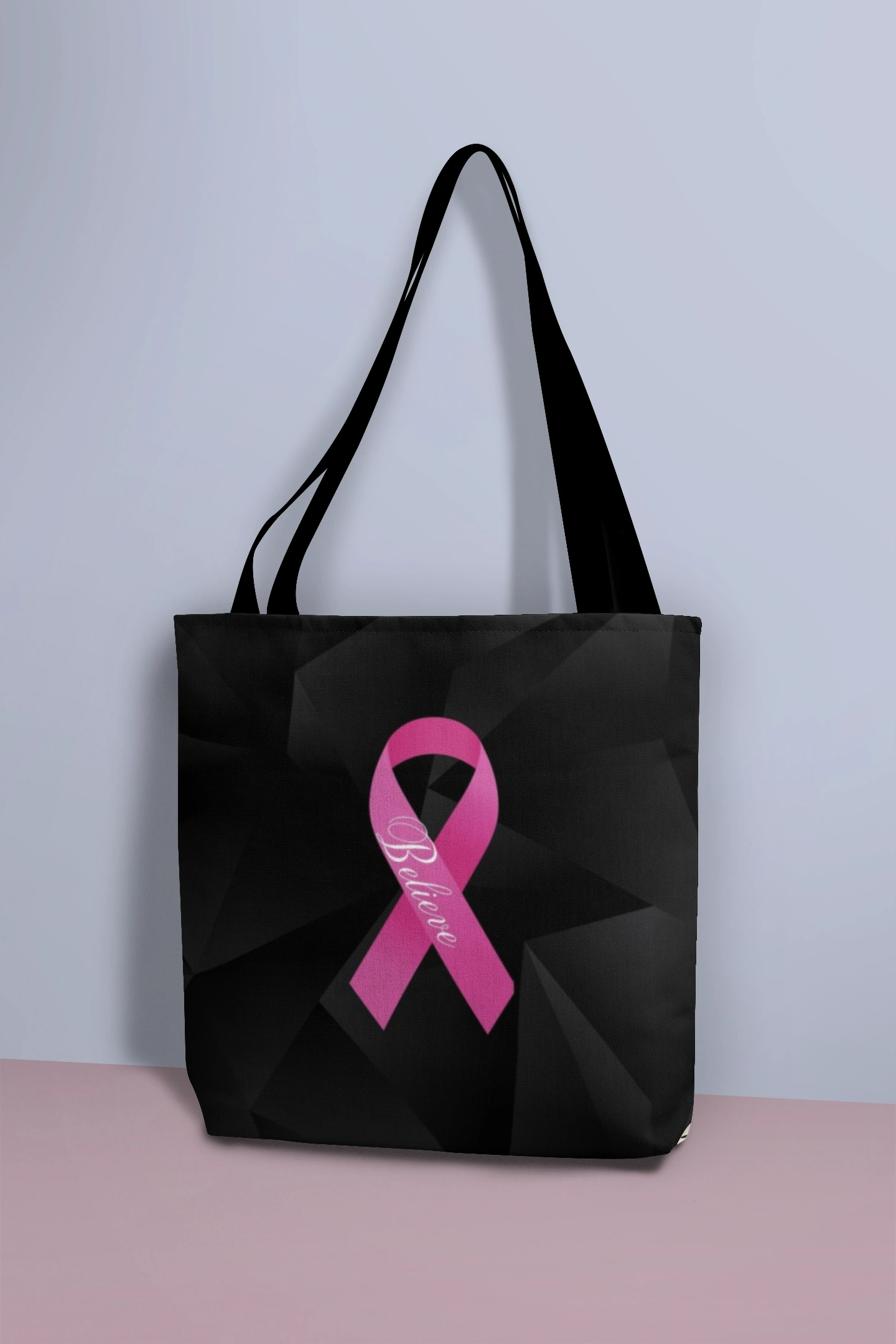 Believe Breast Cancer Awareness - Sublimation Template