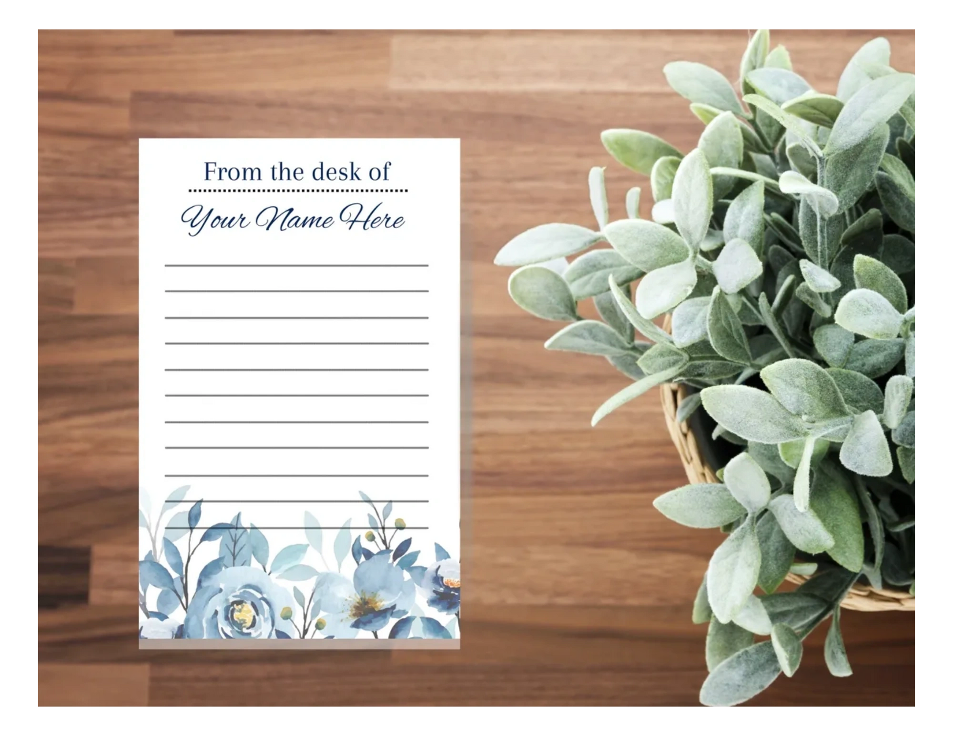 Personalized Name Notepad | Custom Stationery for Productivity