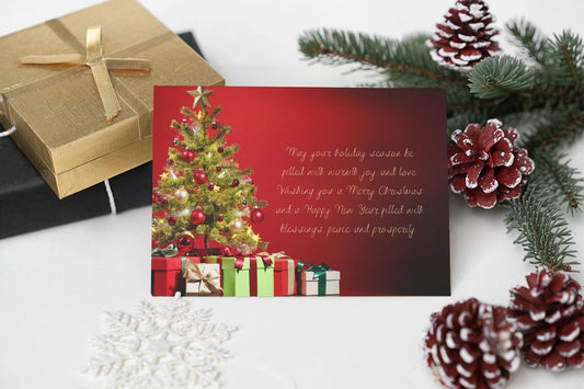 Joyful Holiday Greeting eCard - Instant Download/Printable