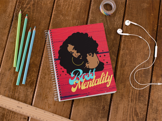 Boss Mentality Notebook/Journal Cover Digital File