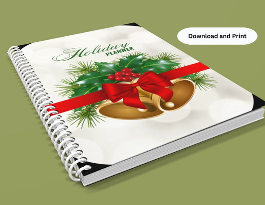 Holiday Planner Printable Digital File