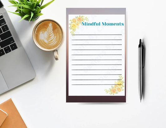 Mindful Moments Notepad