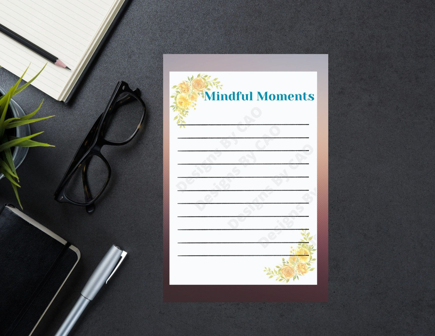 Mindful Moments Notepad